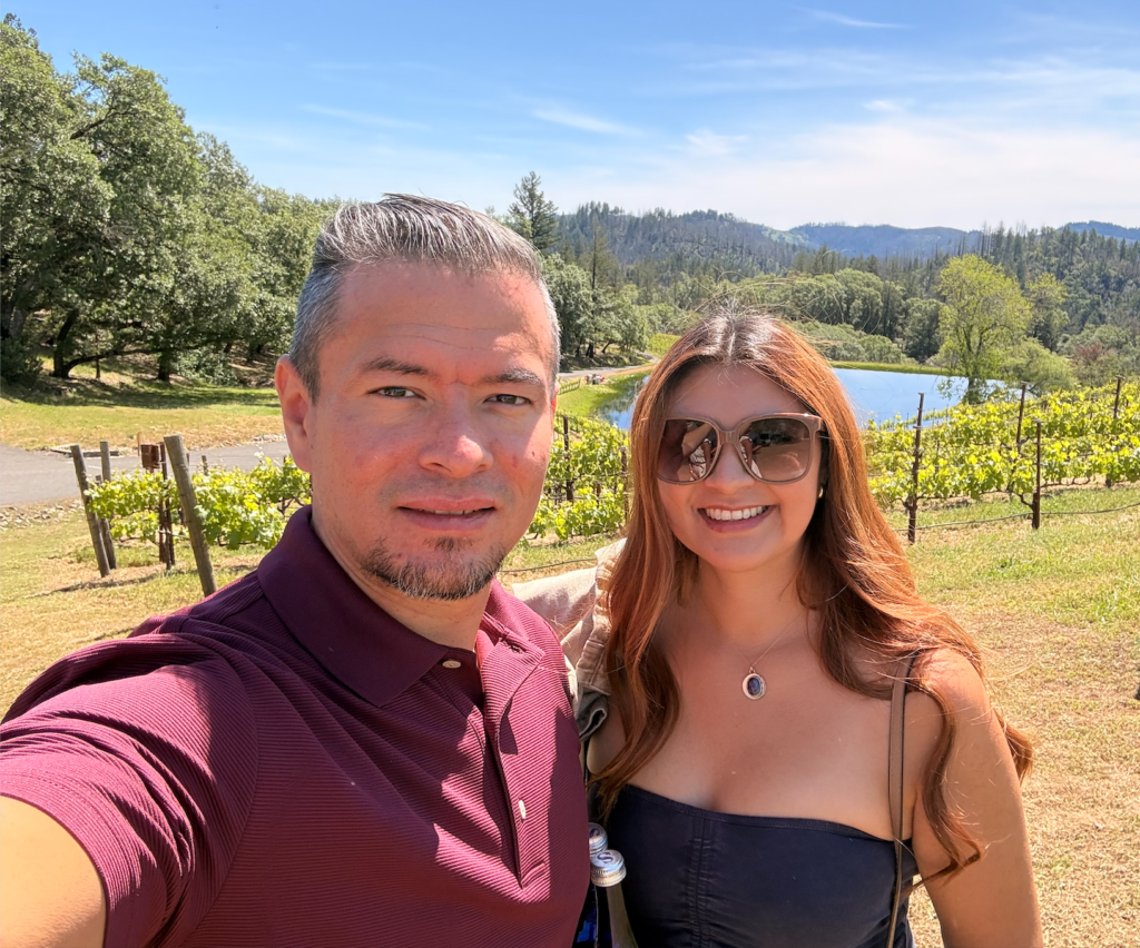 Rafa and Lorena, your hosts at Knight & Reign Properties
